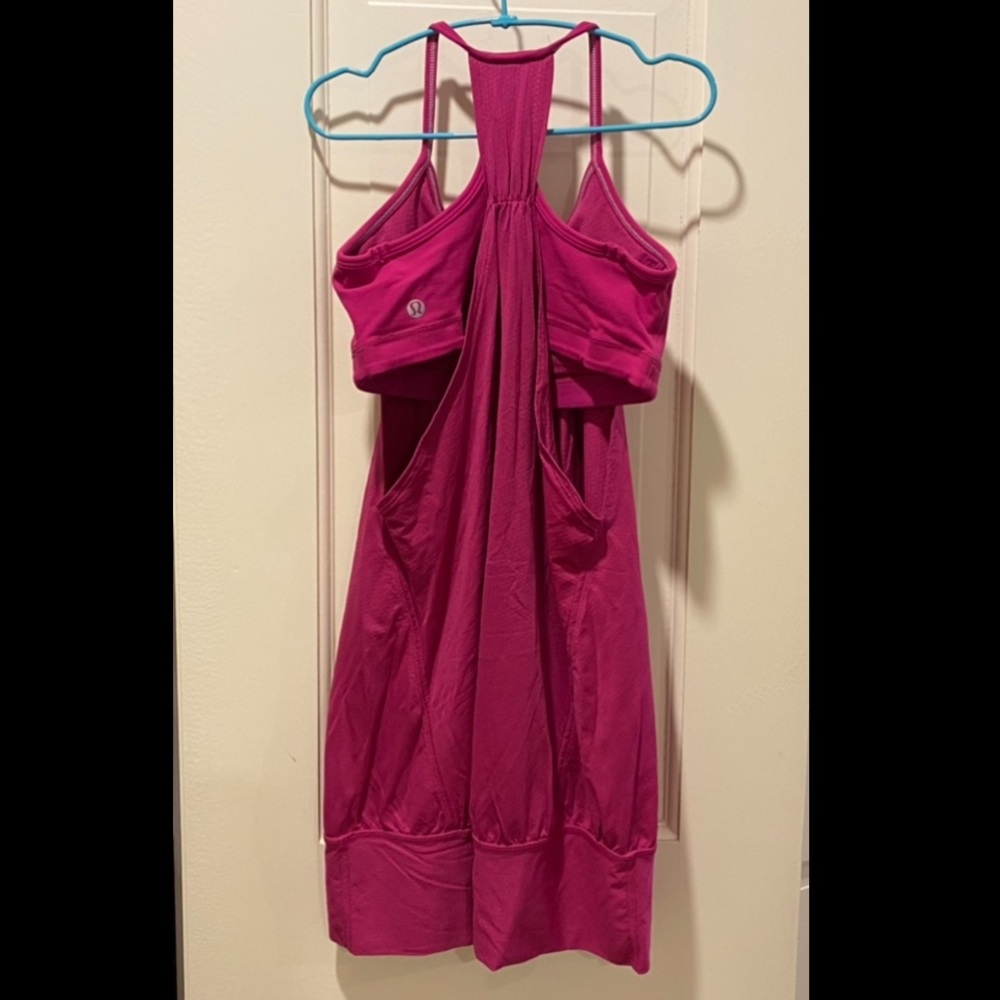 Lululemon No Limits Tank Raspberry Size 4 - Picture 4 of 6